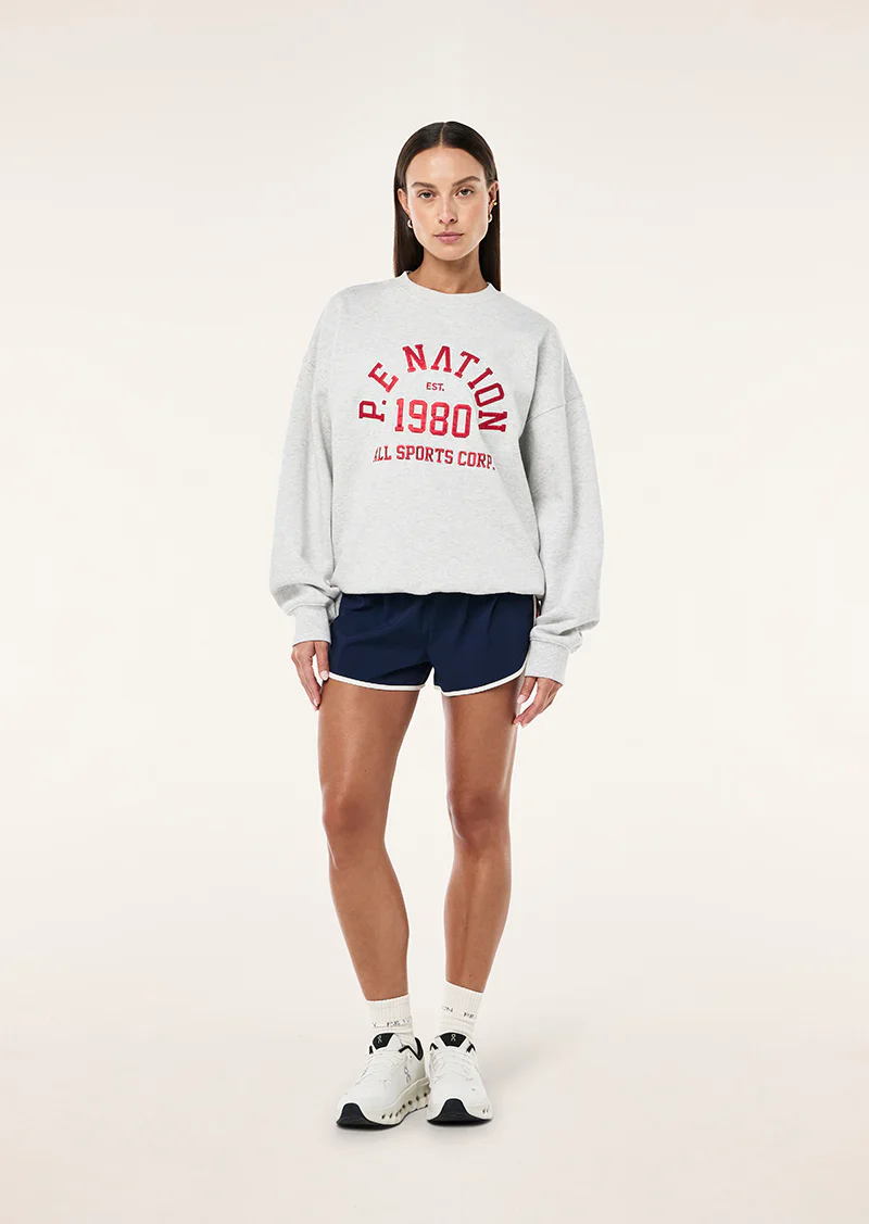Backspin Sweat - Grey Marle - Image 5