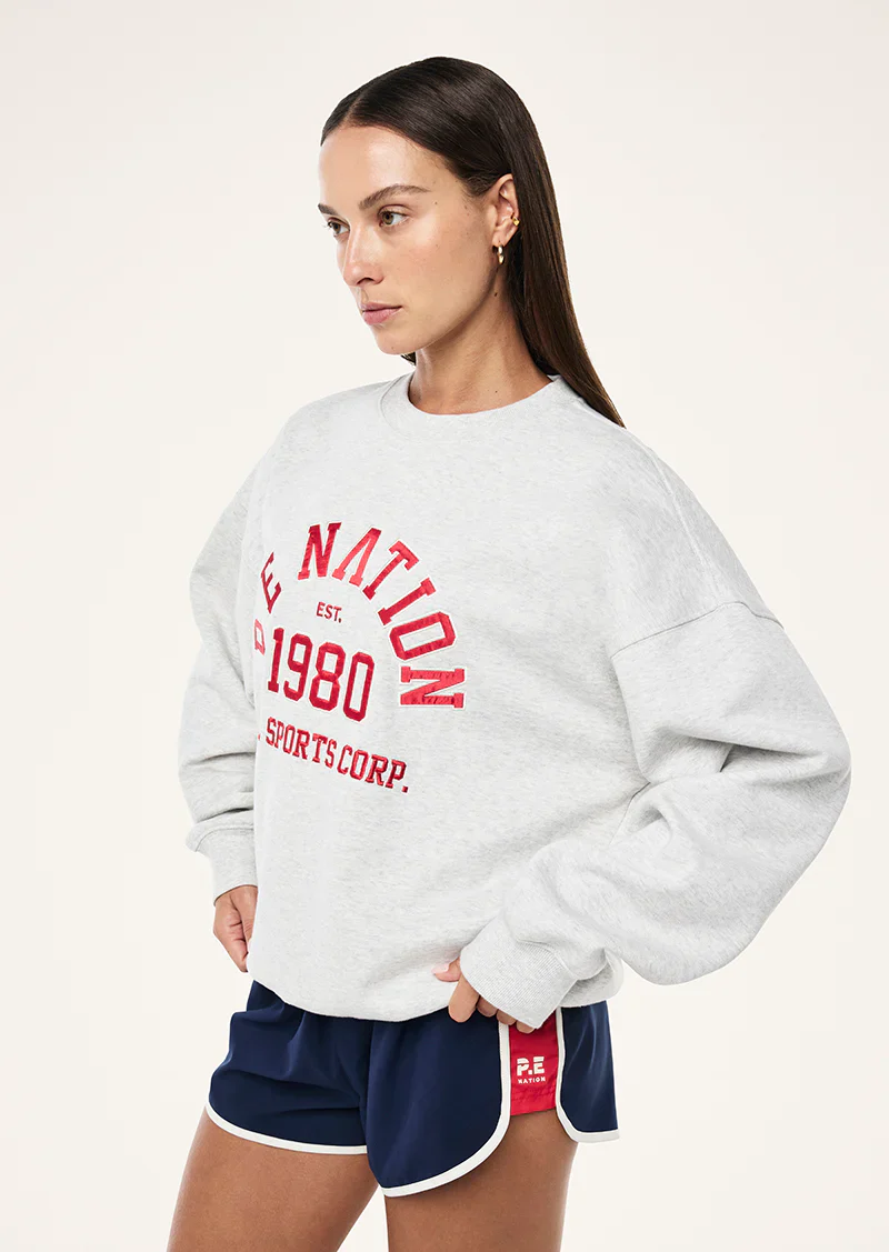 Backspin Sweat - Grey Marle - Image 6