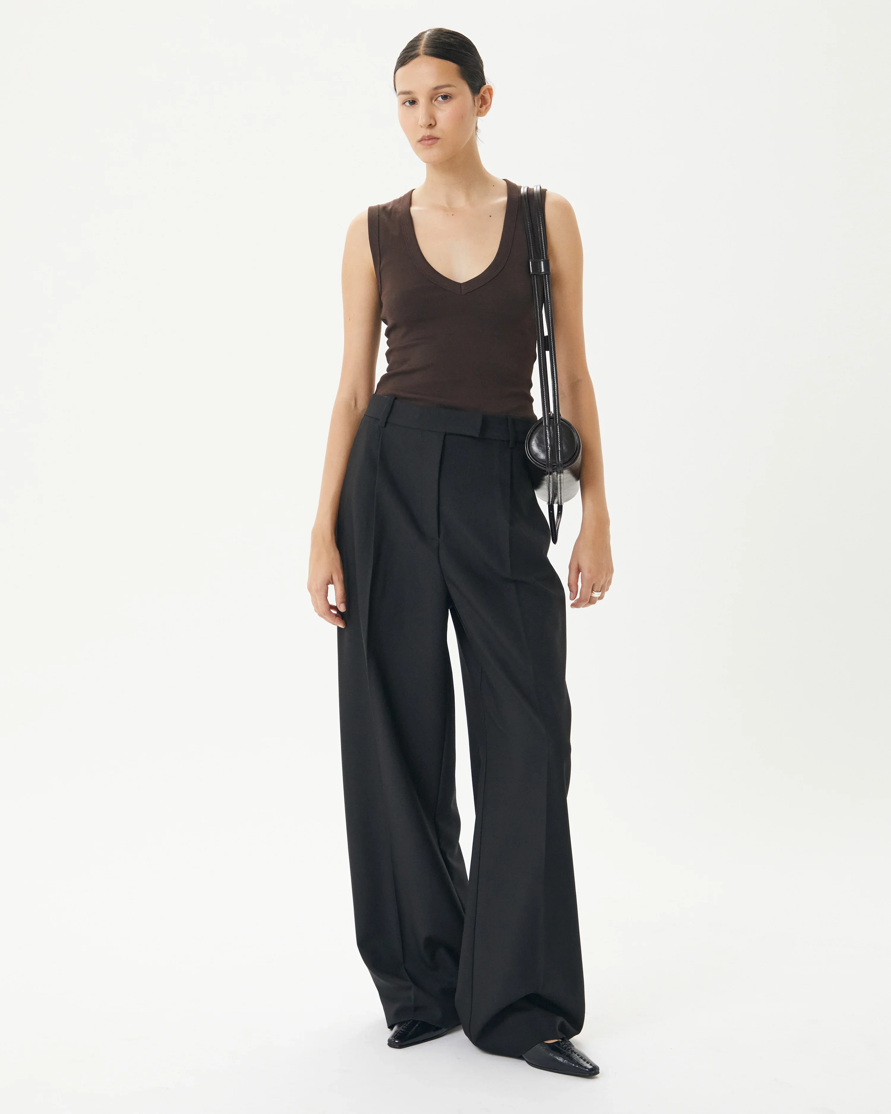 Brooke Mini Barrel Bag - Burnt Coffee - Image 4