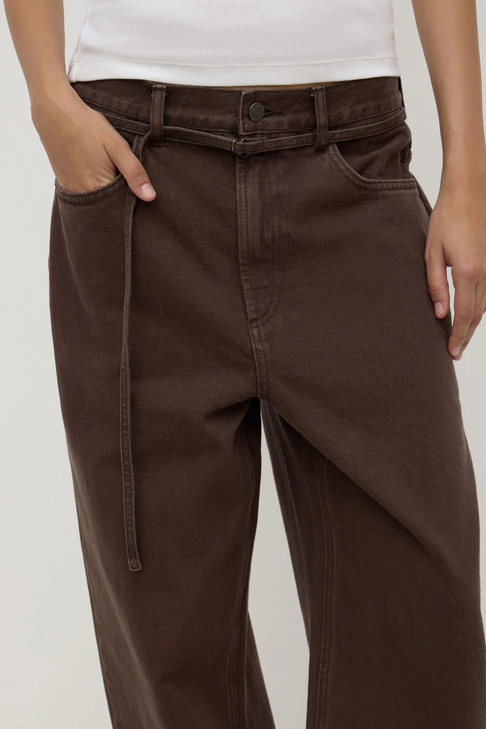 Loose Fit Jean - Ganache - Image 3